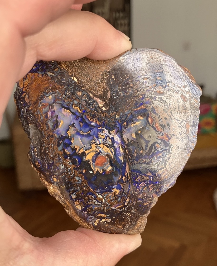 Opale Boulder Australie Largeur 7.5 cm - Hauteur 7 cm