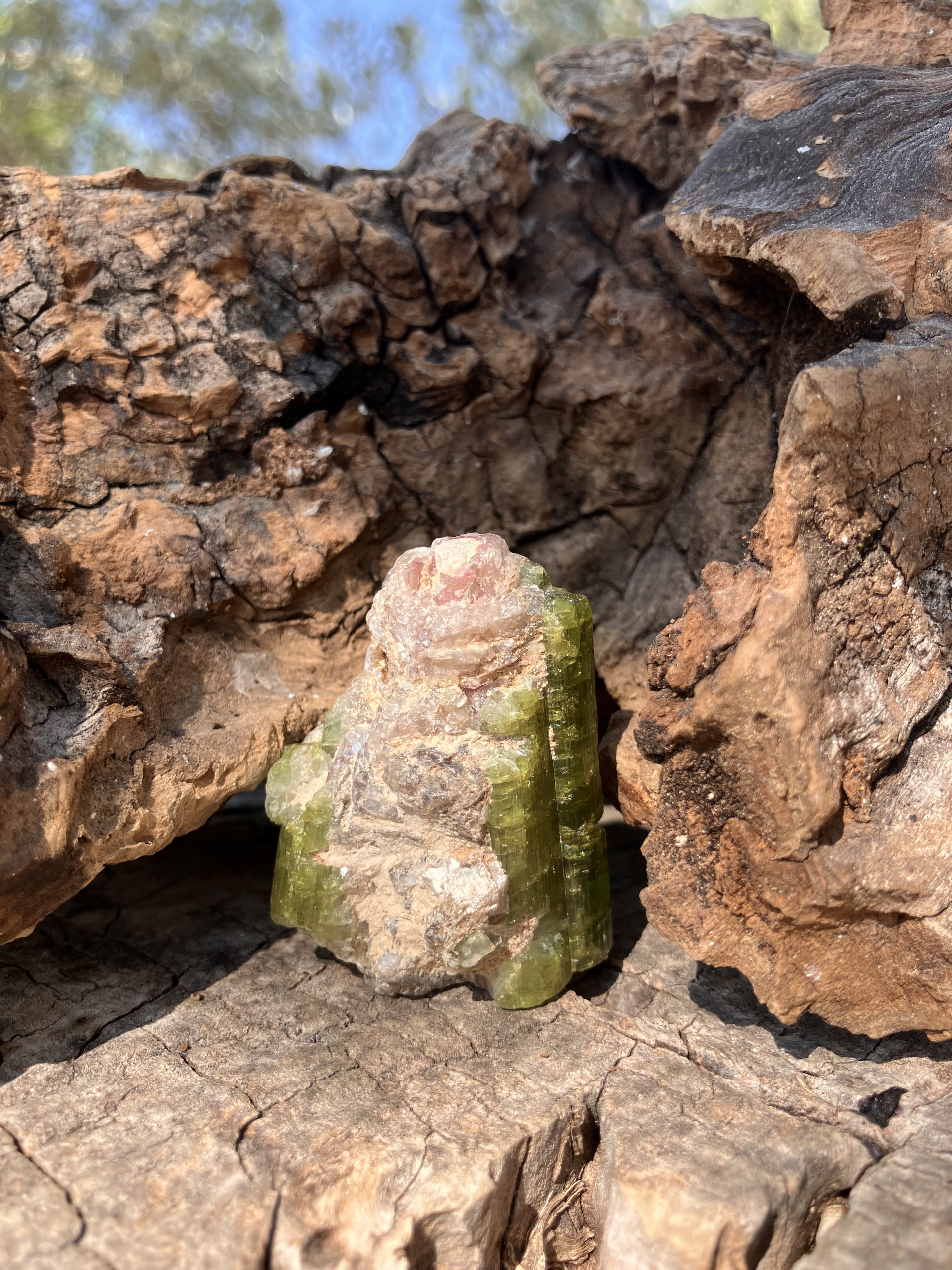 Tourmaline verte Minas Gérais 2