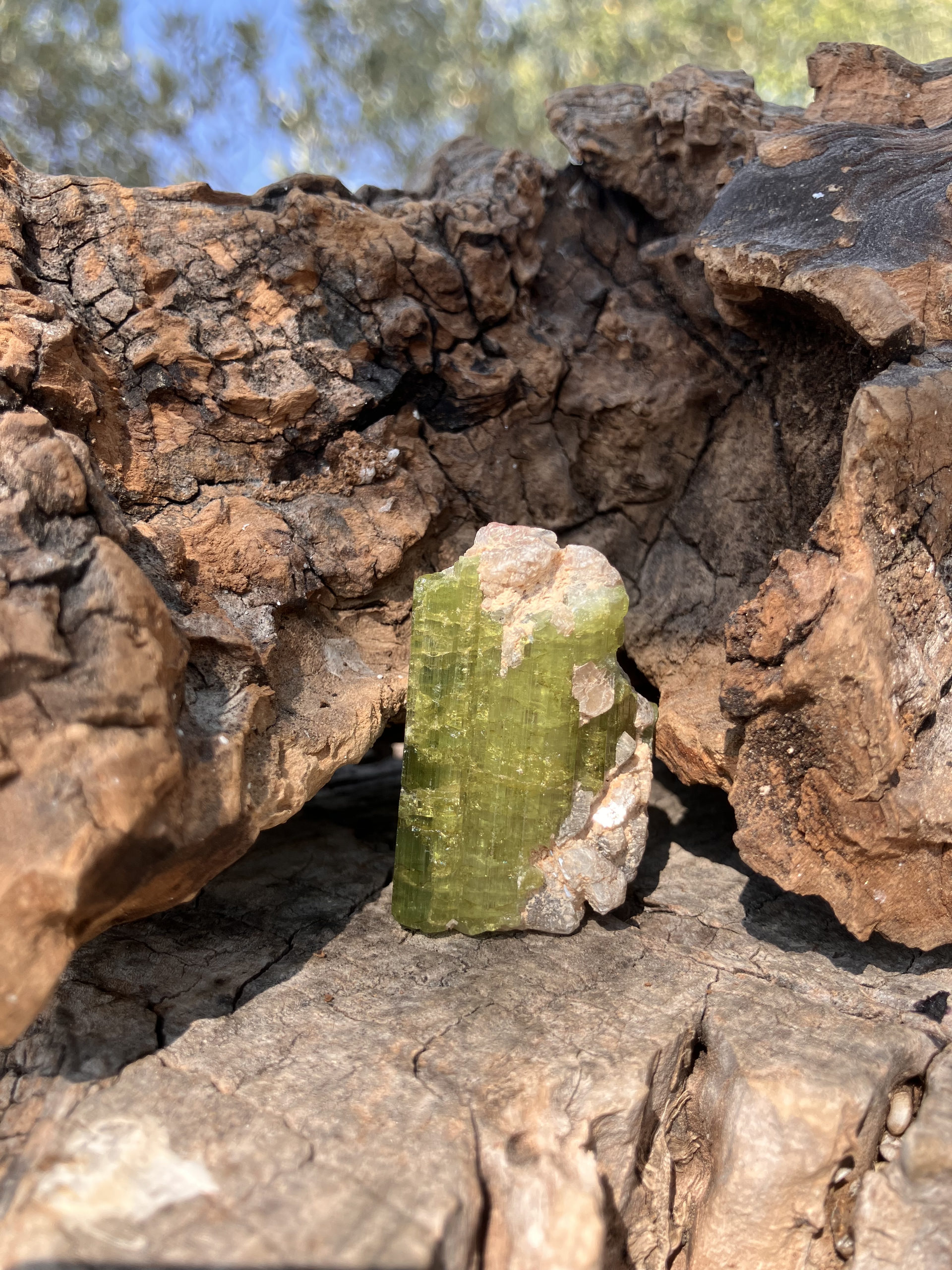 Tourmaline verte Minas Gérais