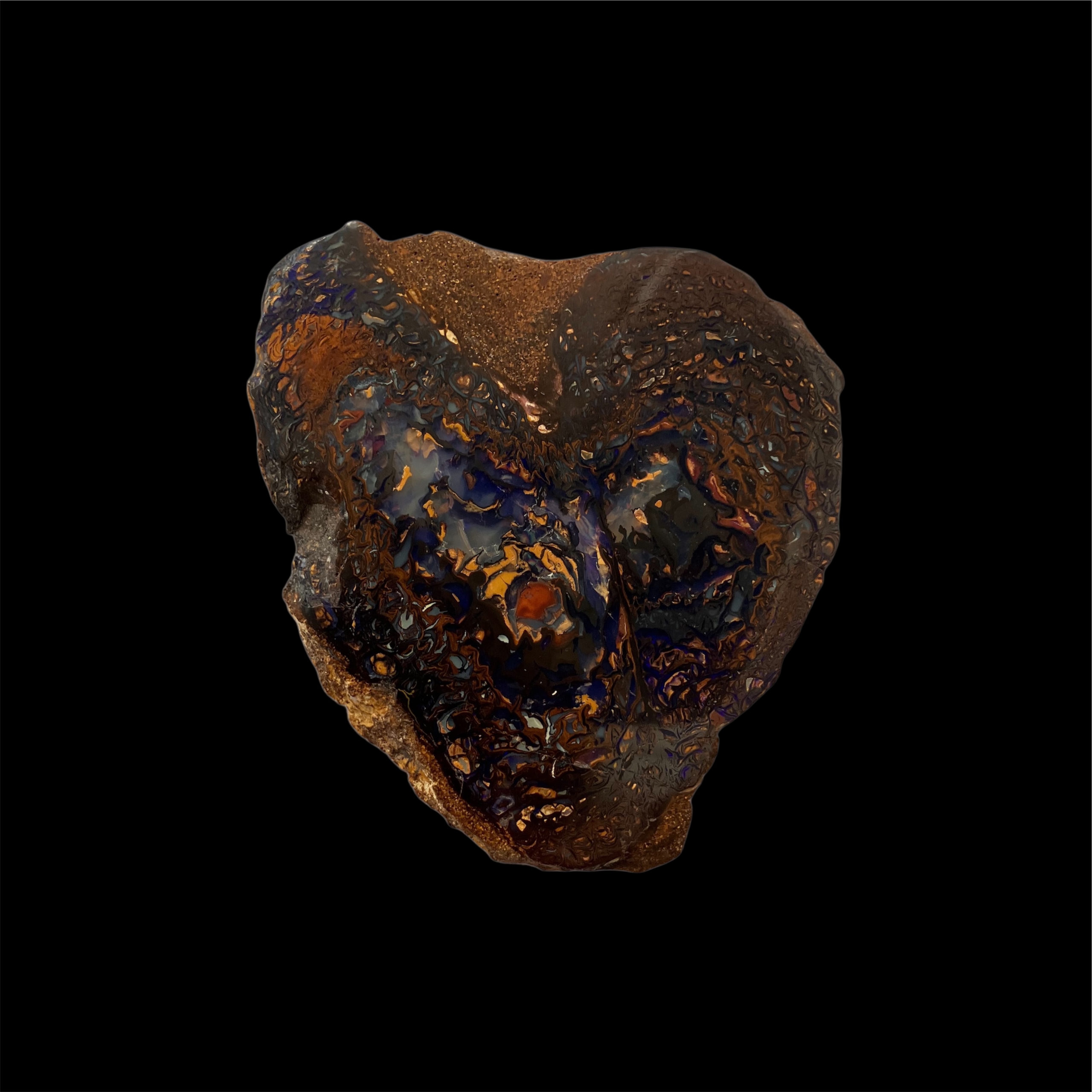 Opale Boulder Australie Largeur 7.5 cm - Hauteur 7 cm 3